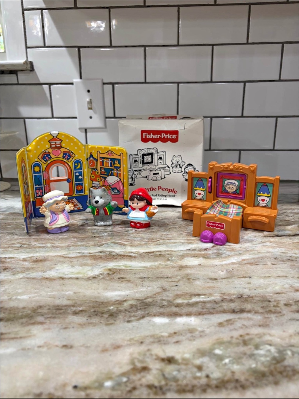 Little people little red riding hood set